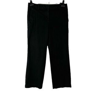 Ann Taylor Devin Fit Ankle Pants Women's Size 4 In Black Office Work Career